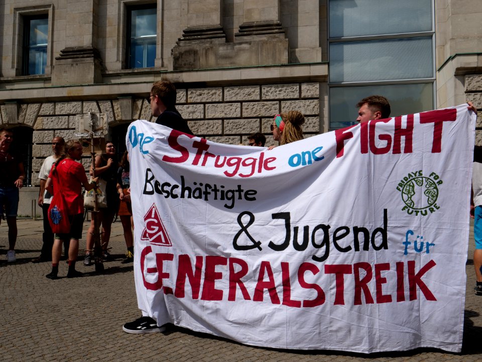 FridaysForFuture protest Berlin human chain 28-06-2019 63