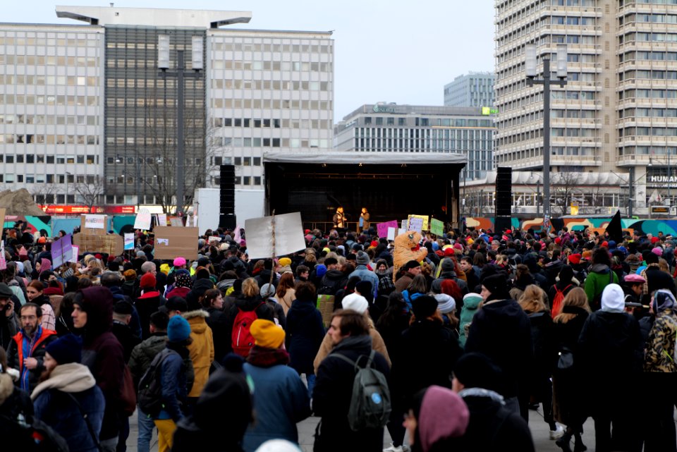 Frauenkampftag demonstration Berlin 2020 155