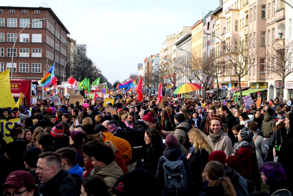 Frauenkampftag demonstration Berlin 2020 24
