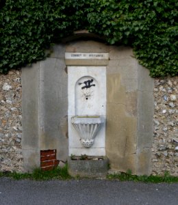 Drinking Fountain outside British Engineerium, The Droveway, West Blatchington (February 2014)