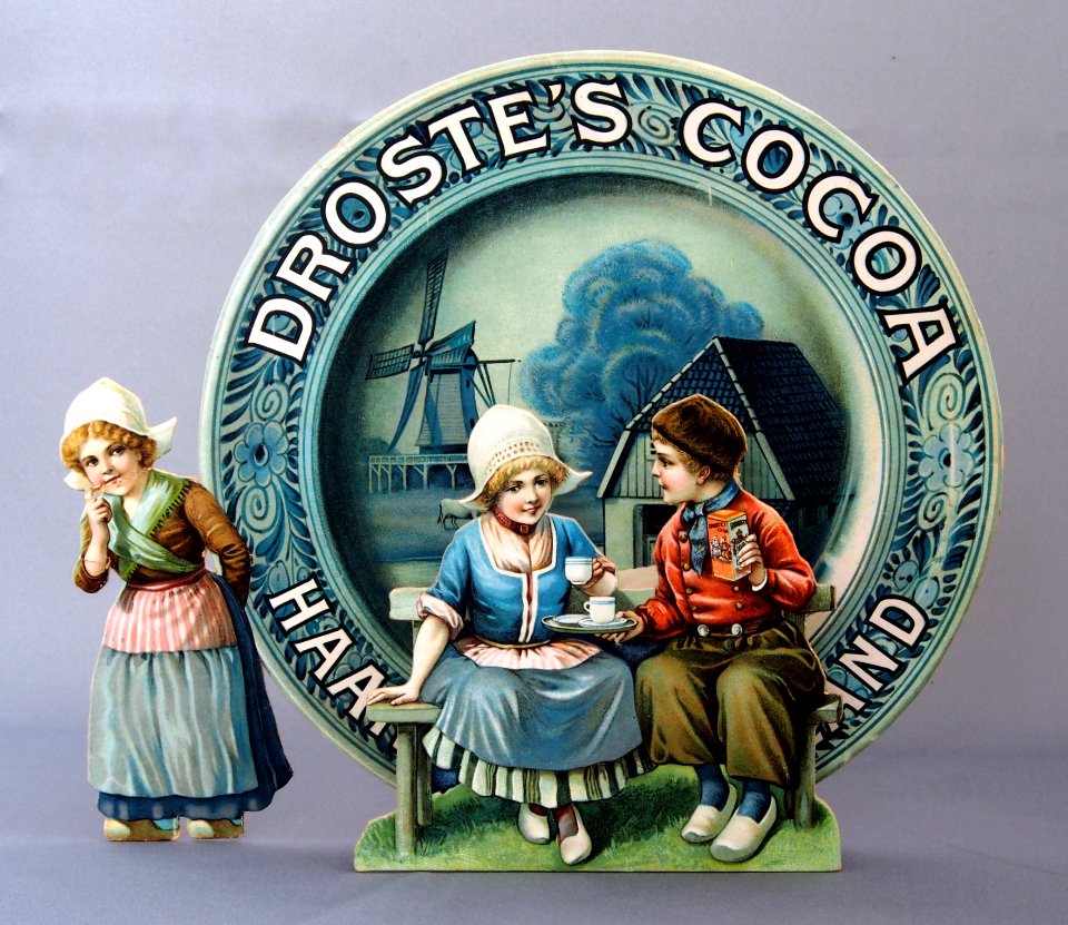 Droste Cocoa etalage reclame foto1