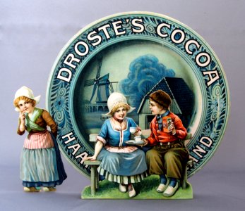 Droste Cocoa etalage reclame foto1