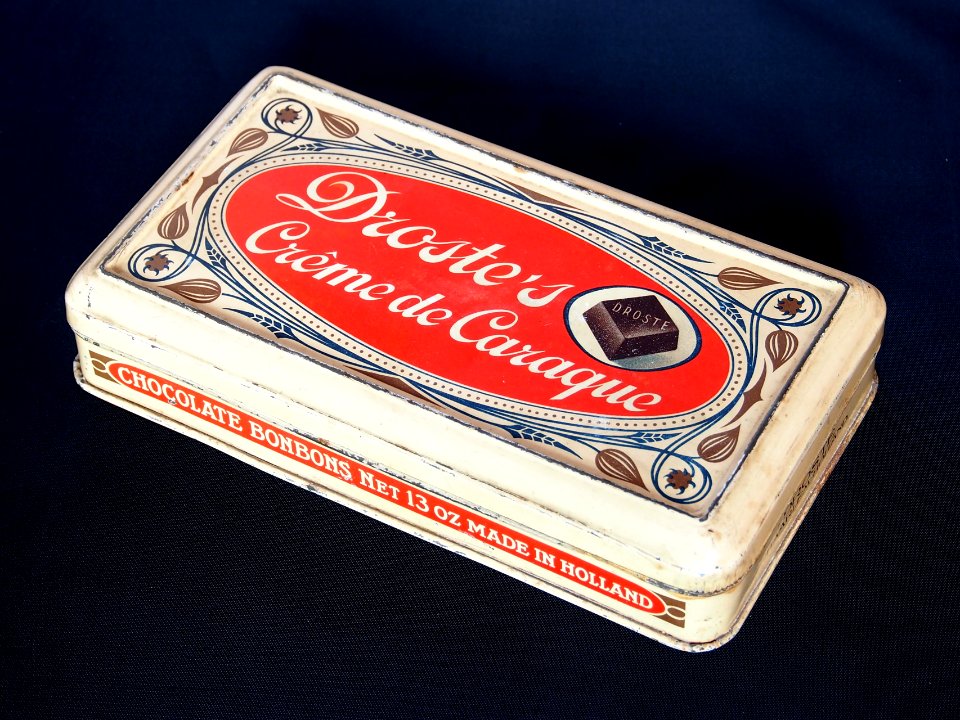 Droste Crême de Caraque blik, foto 3