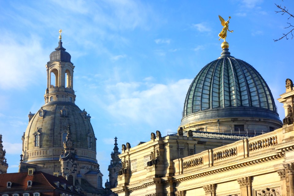 East facade of the Kunstakademie - Dresden, German - DSC09006