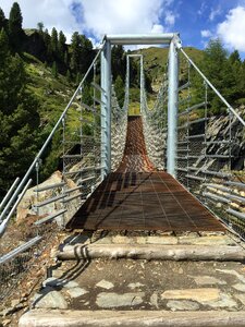 Building steel cables south tyrol photo