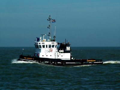 En Avant 7 IMO 7625483 p2 leaving Port of Rotterdam, Holland 29-Mar-2006