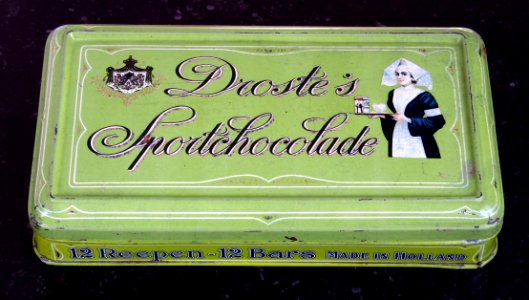 Droste Sportchocolade blik foto4