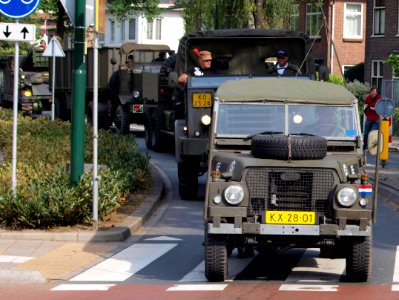 Dutch army Land Rover, Bridgehead 2011 pic1