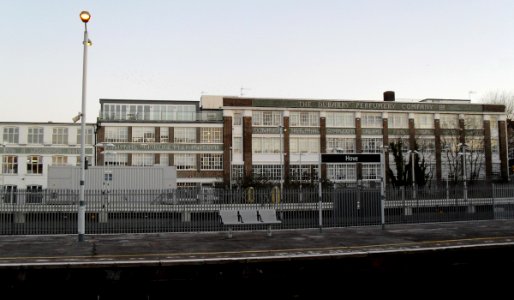 Dubarry Perfumery Company Building, Hove (December 2009)