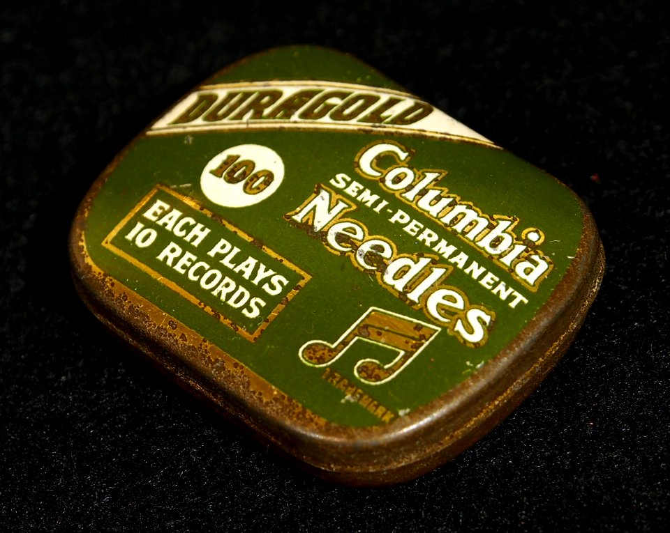Duragold Columbia Needles tin, pic2