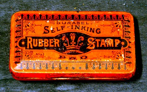 Durabel Rubber Stamp tin pic2 photo