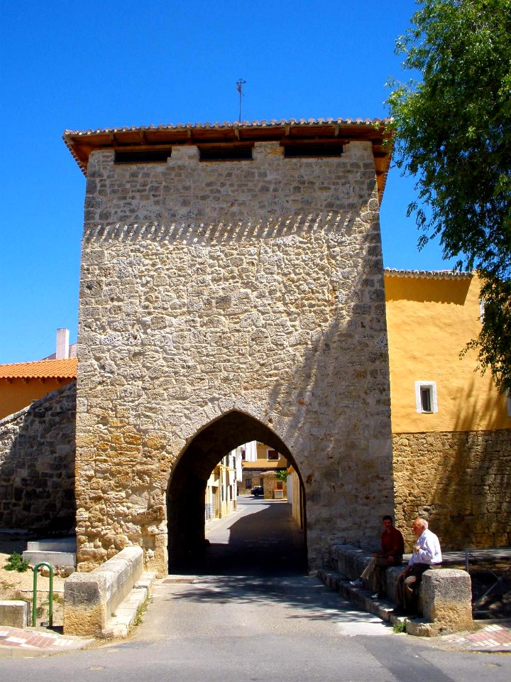 Dueñas - Puerta de la Muralla y Ermita de los Remedios 2