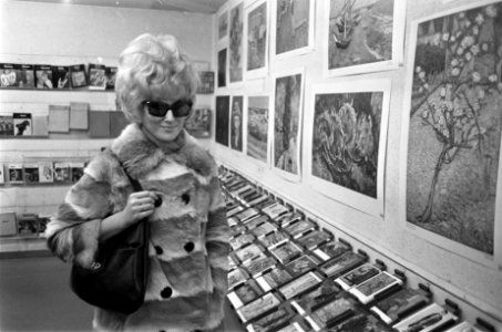 Dusty Springfield niet op Grand Gala du Disque. Hier tijdens een bezoek in het S, Bestanddeelnr 921-1469