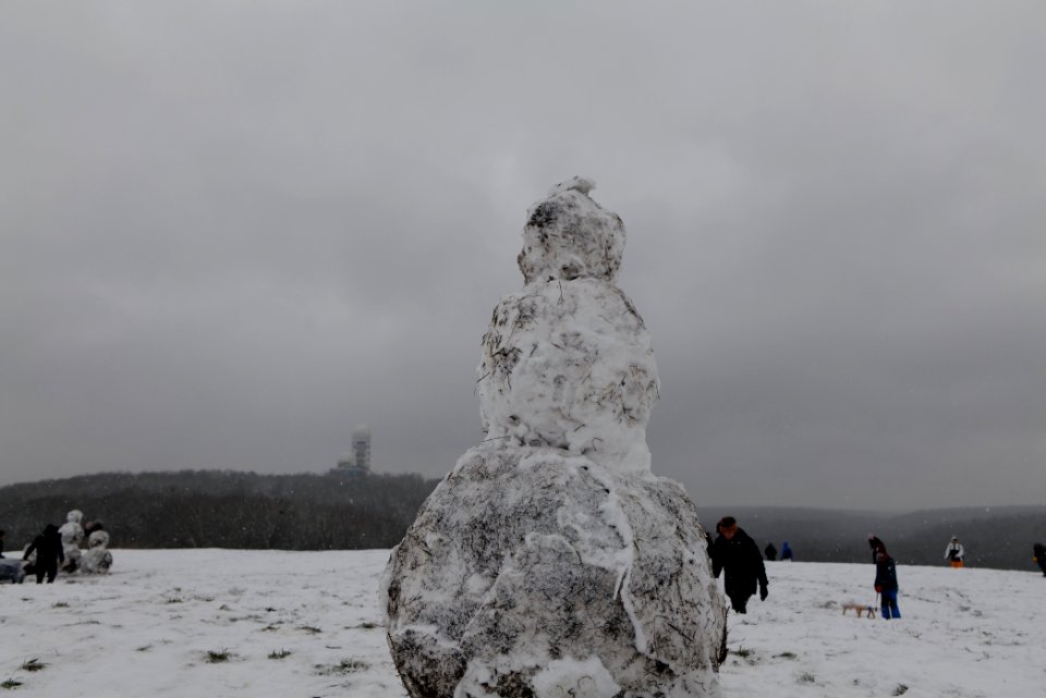 Drachenberg Berlin with snow 2021-01-03 05