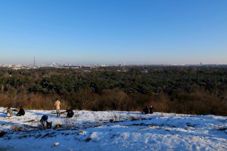 Drachenberg with snow 2021-01-31 08