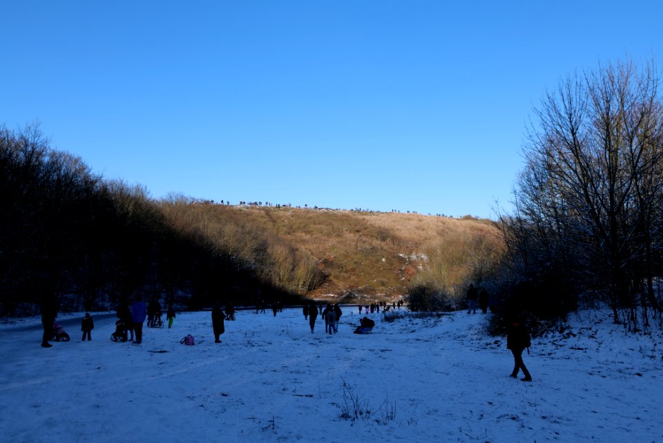 Drachenberg with snow 2021-01-31 01