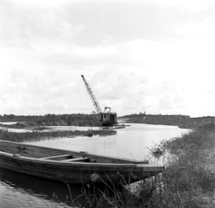 Dragline in de Nickeriepolder, Bestanddeelnr 252-5577