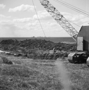 Draglines, werkzaamheden, Bestanddeelnr 250-8462