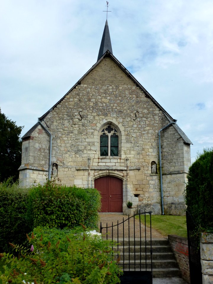 Draize (Ardenens) Église Sainte-Anne, façade