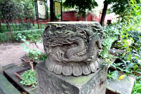 Dragon - Wenshu Monastery - Chengdu, China - DSC05121