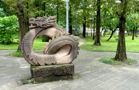 Dragon - Tazishan Park - Chengdu, China - DSC03159