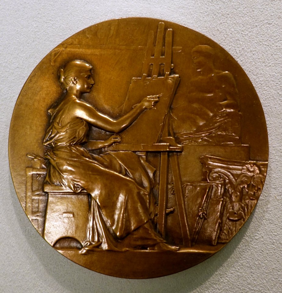 Draftsmanship, Ecole Municipal des Arts du Dessin, by Frederic-Charles de Vernon, undated - Bode-Museum - DSC02836