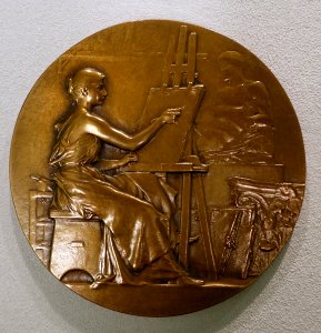 Draftsmanship, Ecole Municipal des Arts du Dessin, by Frederic-Charles de Vernon, undated - Bode-Museum - DSC02836