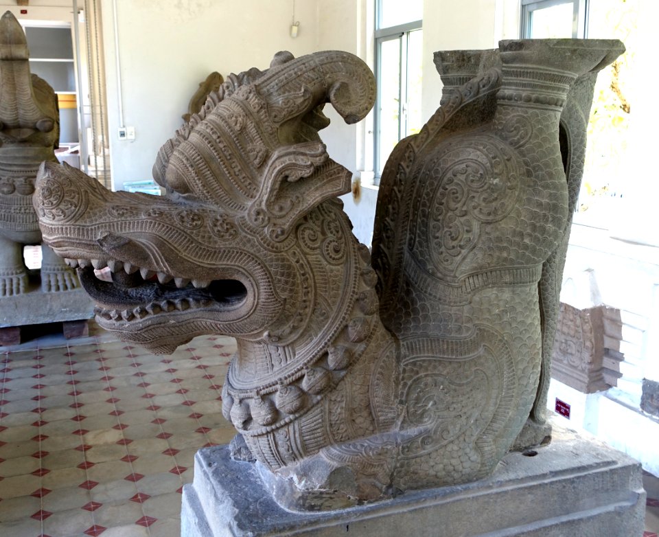 Dragon, Thap Mam, 13th century, Binh Dinh - Museum of Cham Sculpture - Danang, Vietnam - DSC01386