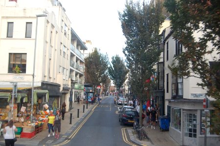 Eastward view along St James's Street, Brighton (August 2019) (2)