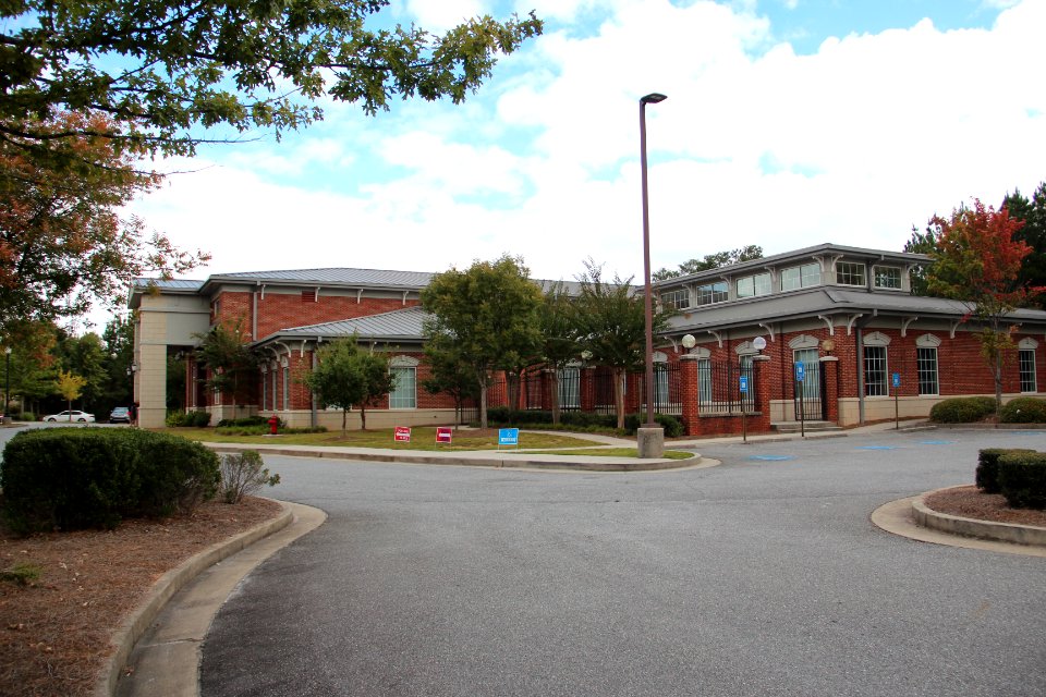 Dr Robert E Fulton Regional Library, Ocee, Johns Creek, Oct 2017