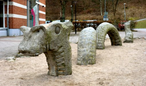 Dragon statue in Munkedal