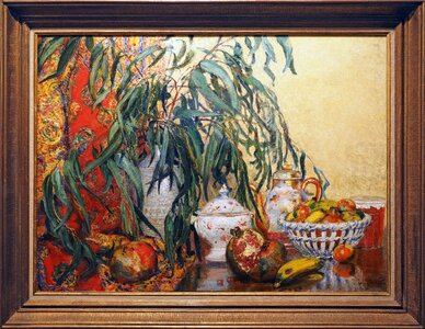 Museum table painting