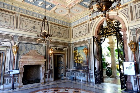 Enclosed Loggia - Vizcaya Museum and Gardens - Miami, Florida - DSC08406