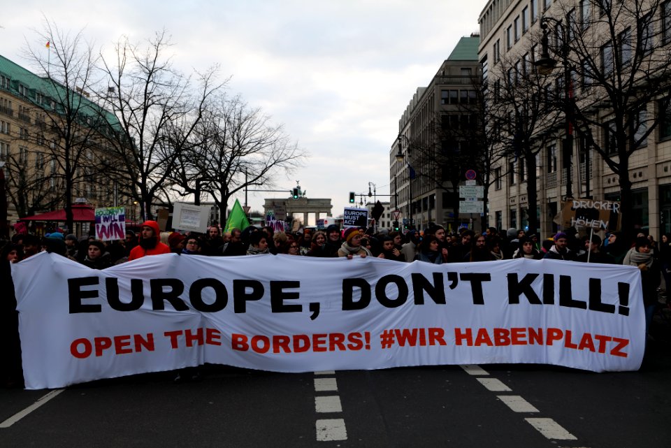 Europe dont kill demonstration Berlin 2020-03-07 73
