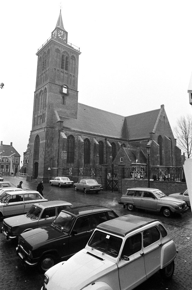 Exterieur Nederlands Hervormde Kerk in de Rijp ( Noord Holland ) na ingrijpende , Bestanddeelnr 930-7181