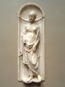 Faith, Mino da Fiesole, c. 1475-1480, marble - National Gallery of Art, Washington - DSC08884 photo