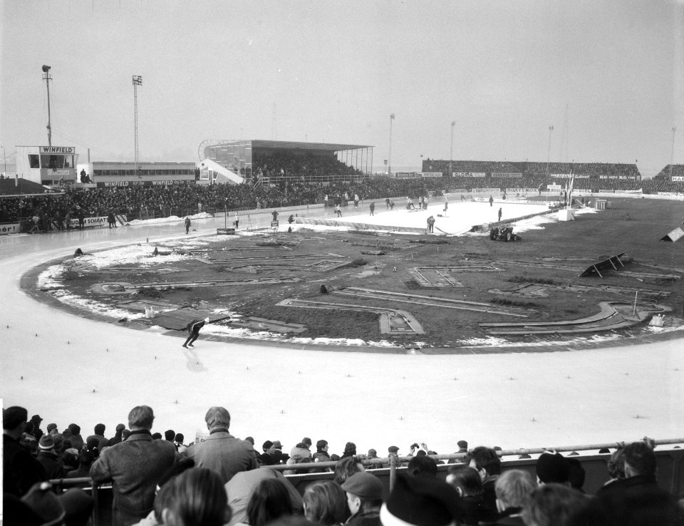 Europese Schaatskampioenschappen te Deventer, overzicht schaatsbaan Deventer, Bestanddeelnr 918-7067