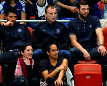 Fahrudin Melic - Róbert Gunnarsson - Amélie Goudjo-20160416-PSG-TOULOUSE