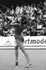 Europese kampioenschappen Ritmische Gymnastiek gehouden in Amsterdam, Ignatova, Bestanddeelnr 931-1090
