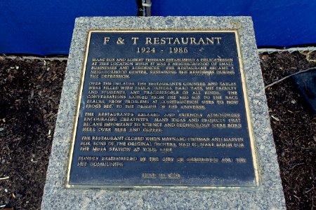 F & T Restaurant memorial - Cambridge, MA - DSC03878