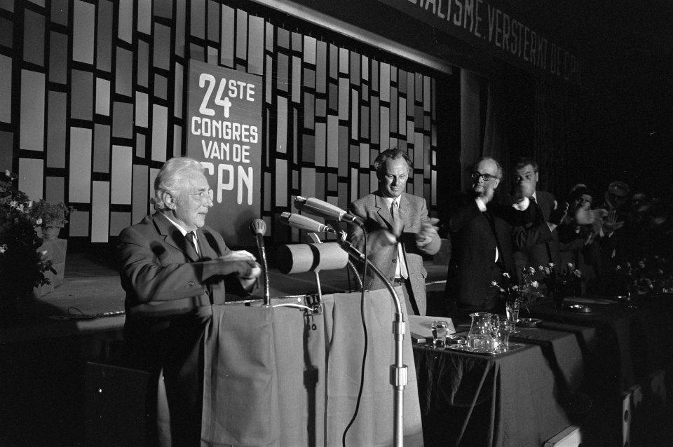 Erebestuurslid Paul de Groot aan het woord, Bestanddeelnr 925-6217