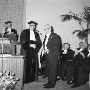 Ere-Doctors van de Landbouwhogeschool te Wageningen Prof J F van der Brande , Bestanddeelnr 914-9114