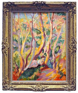 Museum table painting