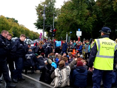 Extinction Rebellion blockade Großer Stern 2019-10-08 49