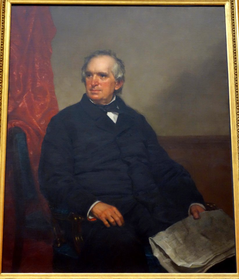 Erastus Corning by Charles Loring Elliott, 1864, oil on canvas - Albany Institute of History and Art - DSC08109