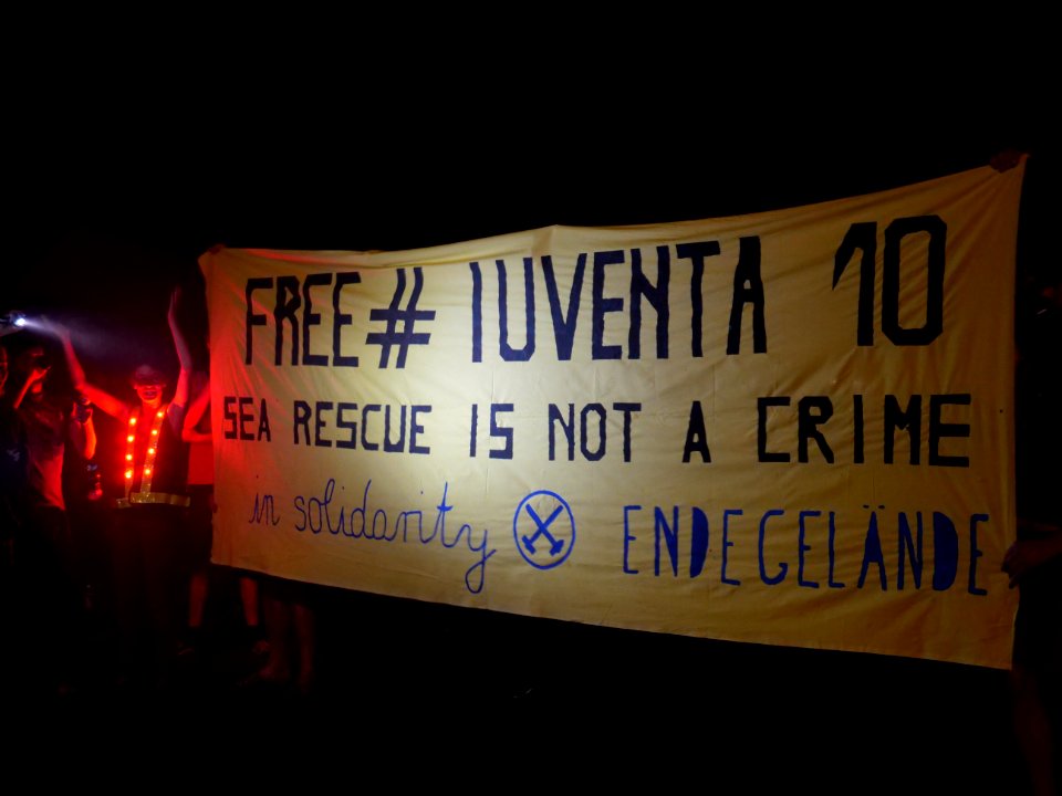 Ende Gelände Iuventa solidarity action 24-06-2019 07