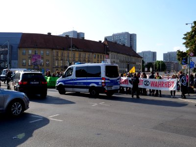 Extinction Rebellion blockade Mühlendammbrücke 2019-10-09 19