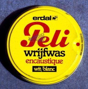 Erdal Peli wrijfwas encaustique