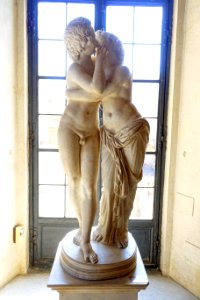 Eros and Psyche, S 408, Roman, 2nd century AD, marble, after a Greek work from the 2nd century BC - Musei Capitolini - Rome, Italy - DSC06093