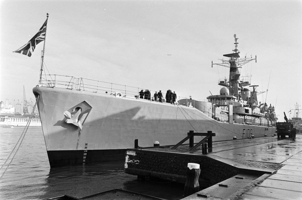 Engelse fregat Hr. Ms. Leander, Bestanddeelnr 929-4763